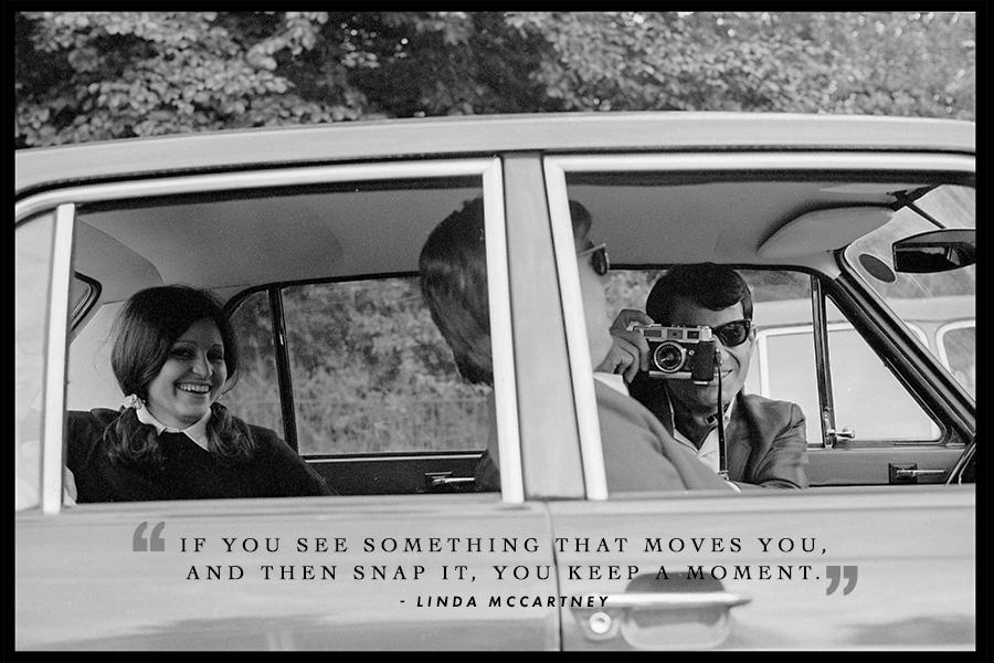 Photographer Linda Mccartney's inspirational quote